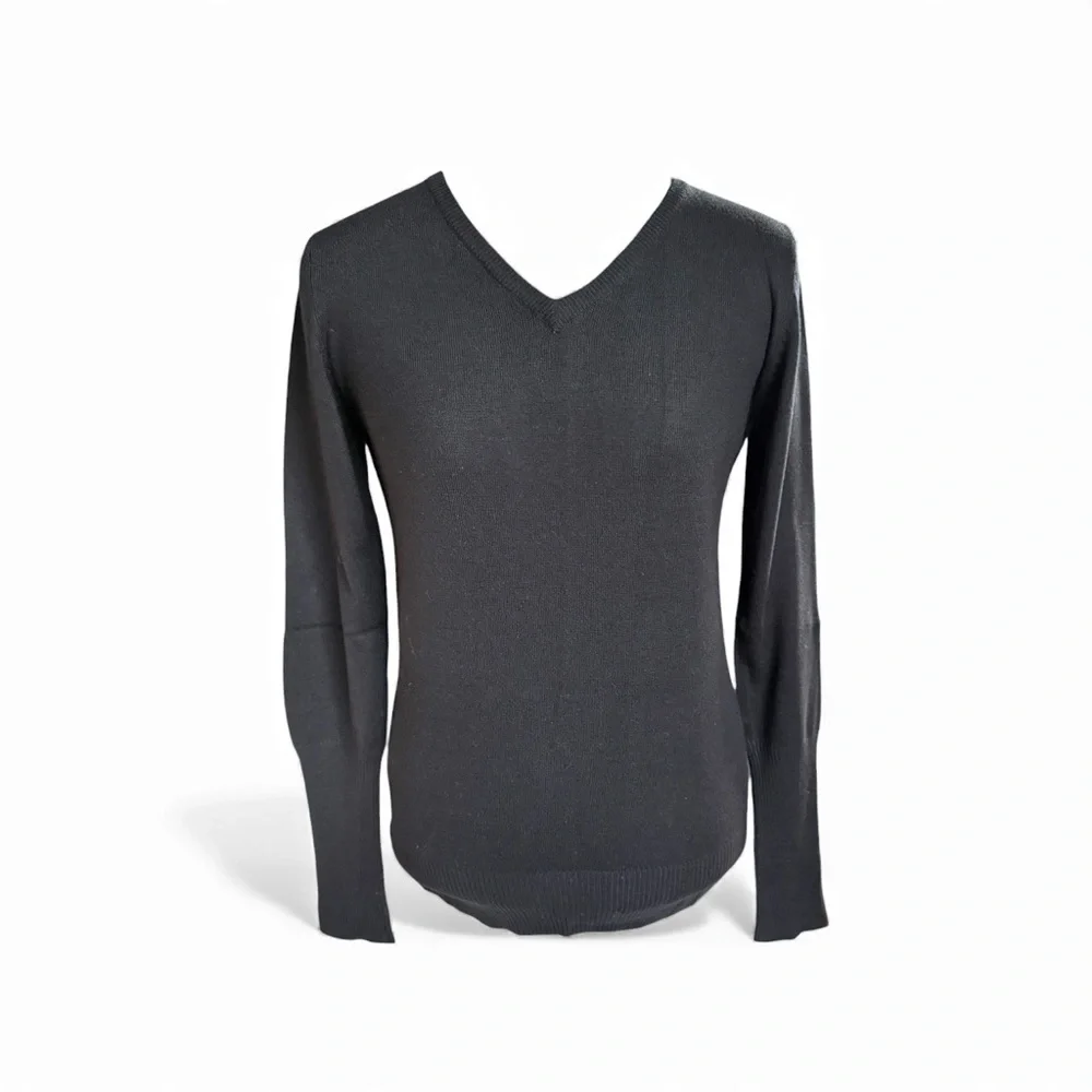 Target Dark Gray Knit Top - Picture 3 of 8